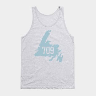 709 Area Code || Newfoundland and Labrador || Gifts || Souvenirs Tank Top